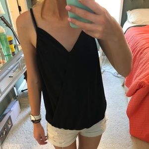 Naked Zebra black blouse